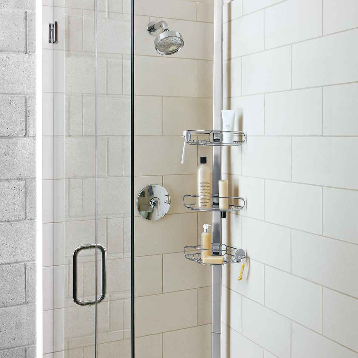 Tension Shower Caddy. 9 Ft.**