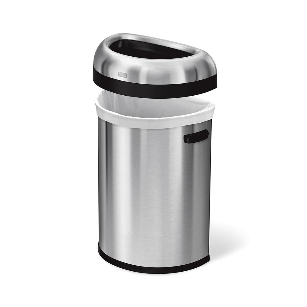 80L Semi-Round Open Can